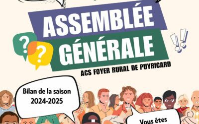 📢 Convocation à notre Assemblée Générale 2025
