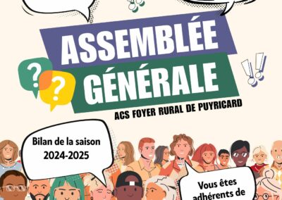 📢 Convocation à notre Assemblée Générale 2025