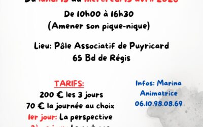 🎨 Stage Aquarelle à – Avril 2026