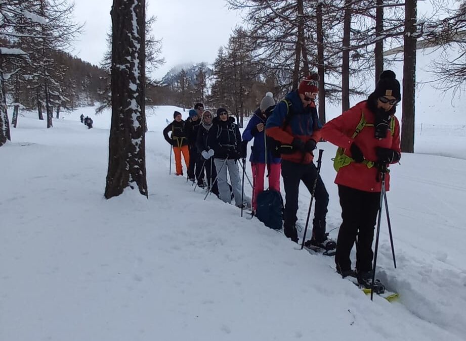 SEJOUR RAQUETTES MONTGENEVRE 29/01 au 02/02/2026