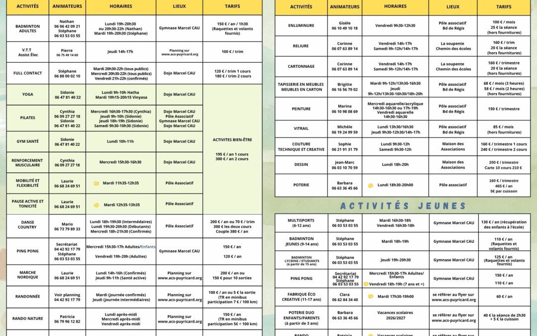 Découvrez notre nouvelle brochure !