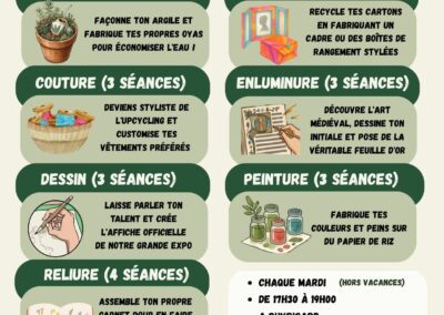 Ouverture des inscriptions : “La Fabrique Éco-Créative” pour les 11-17 ans !